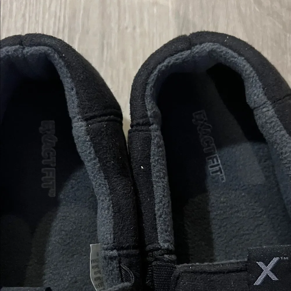 Men's Black Slip-On Shoes
